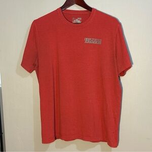 Under Armour Men's Short Sleeve Red Tee